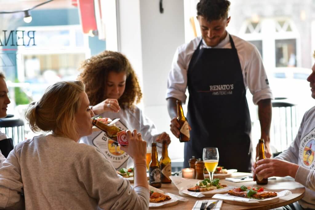 blauwe theehuis hotspot