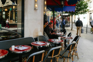 horeca terrasstoelen, horeca terras, juiste terrasstoelen